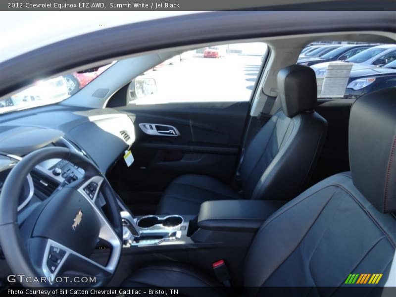 Summit White / Jet Black 2012 Chevrolet Equinox LTZ AWD