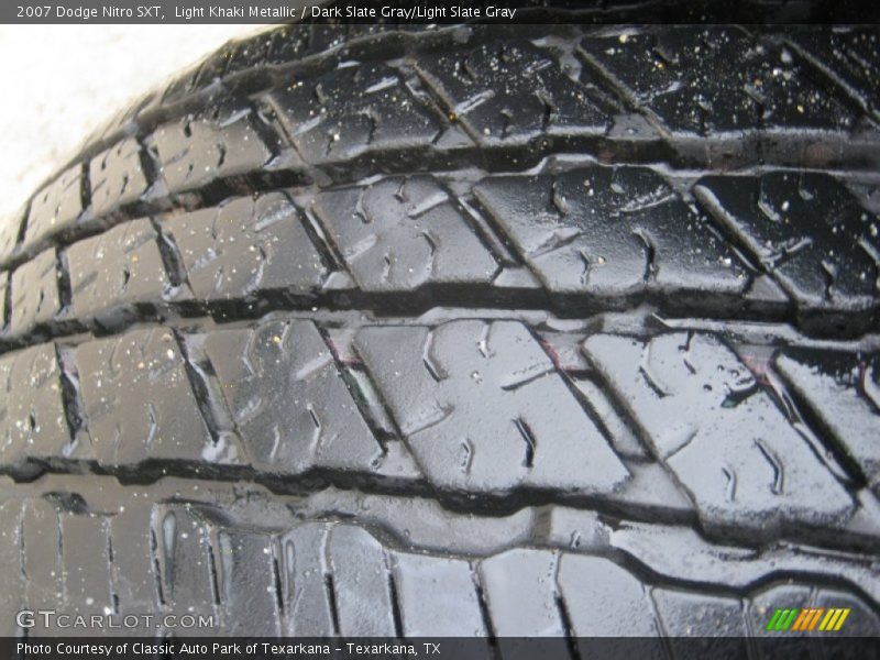 Light Khaki Metallic / Dark Slate Gray/Light Slate Gray 2007 Dodge Nitro SXT