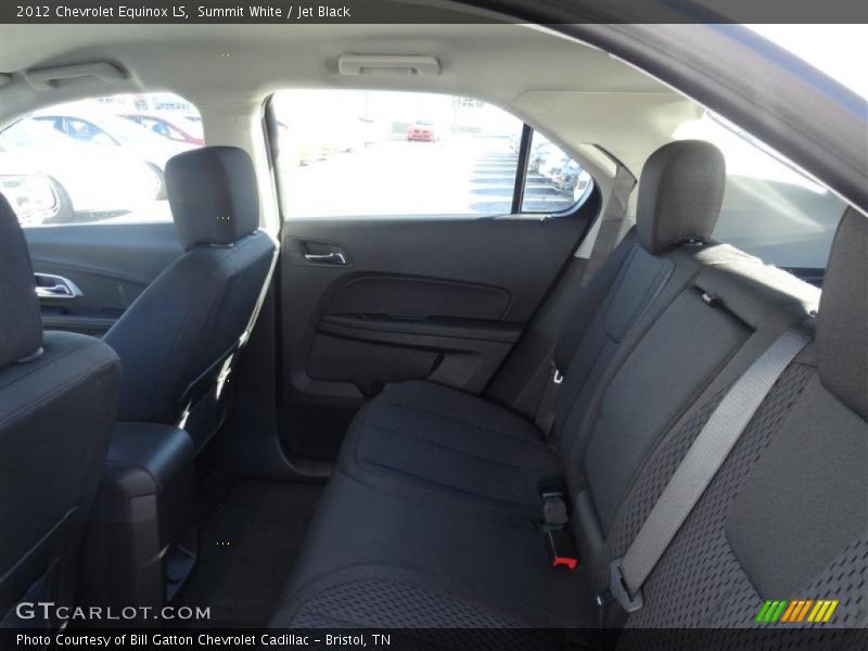 Summit White / Jet Black 2012 Chevrolet Equinox LS