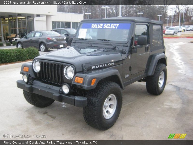 Black / Dark Slate Gray 2005 Jeep Wrangler Rubicon 4x4