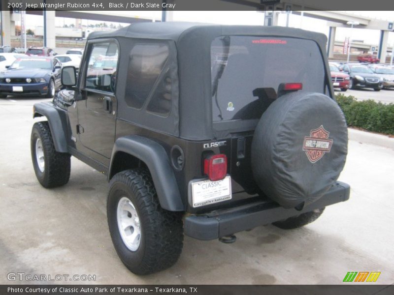 Black / Dark Slate Gray 2005 Jeep Wrangler Rubicon 4x4