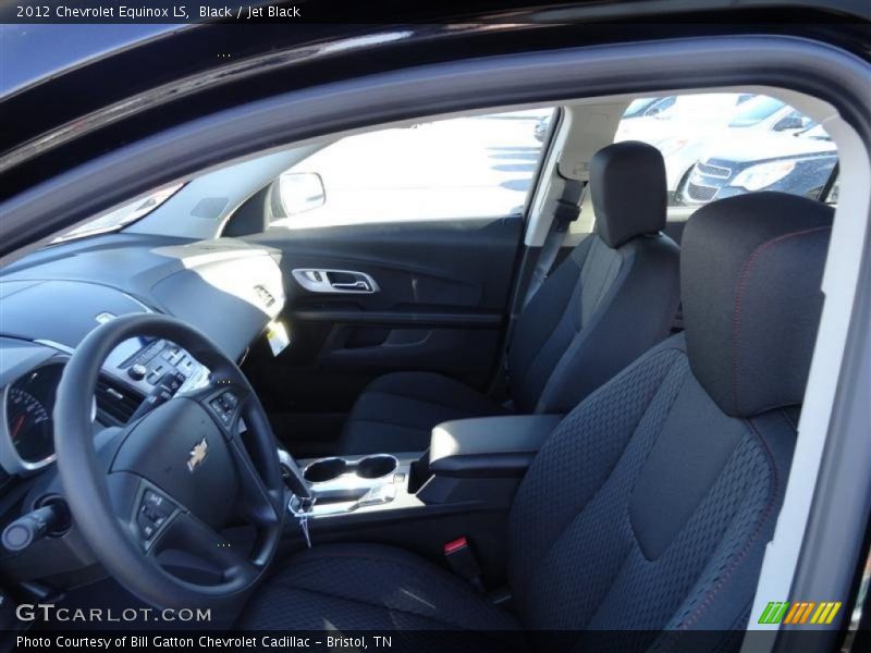 Black / Jet Black 2012 Chevrolet Equinox LS