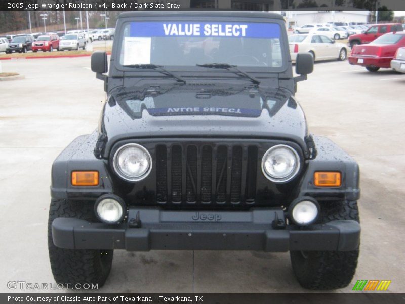 Black / Dark Slate Gray 2005 Jeep Wrangler Rubicon 4x4