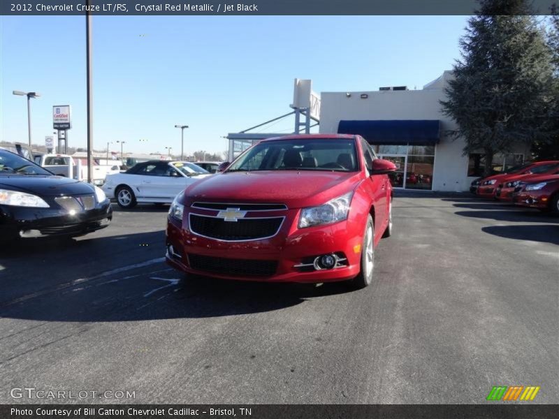 Crystal Red Metallic / Jet Black 2012 Chevrolet Cruze LT/RS