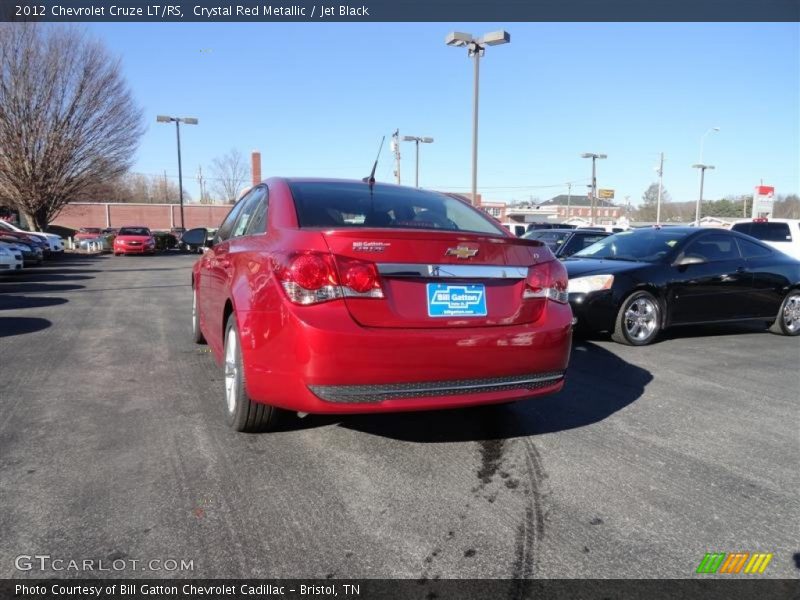 Crystal Red Metallic / Jet Black 2012 Chevrolet Cruze LT/RS