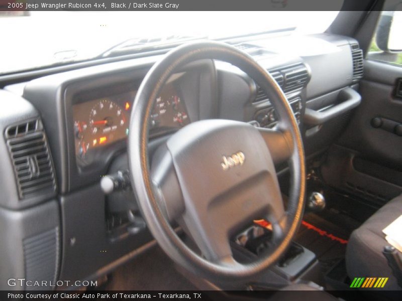 Black / Dark Slate Gray 2005 Jeep Wrangler Rubicon 4x4