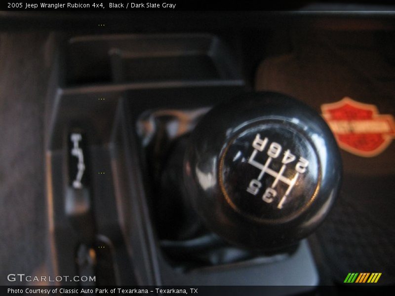 Black / Dark Slate Gray 2005 Jeep Wrangler Rubicon 4x4