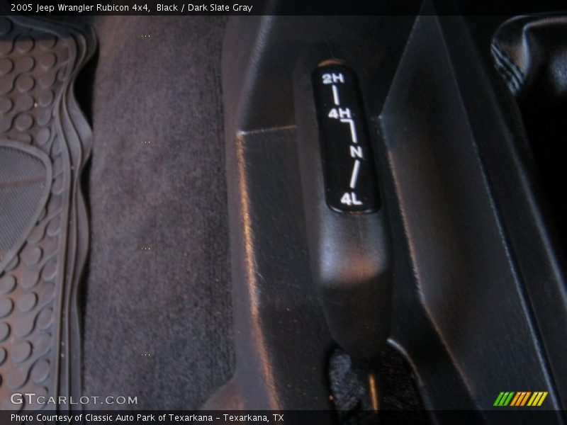 Black / Dark Slate Gray 2005 Jeep Wrangler Rubicon 4x4