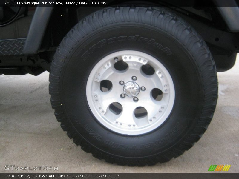 Black / Dark Slate Gray 2005 Jeep Wrangler Rubicon 4x4