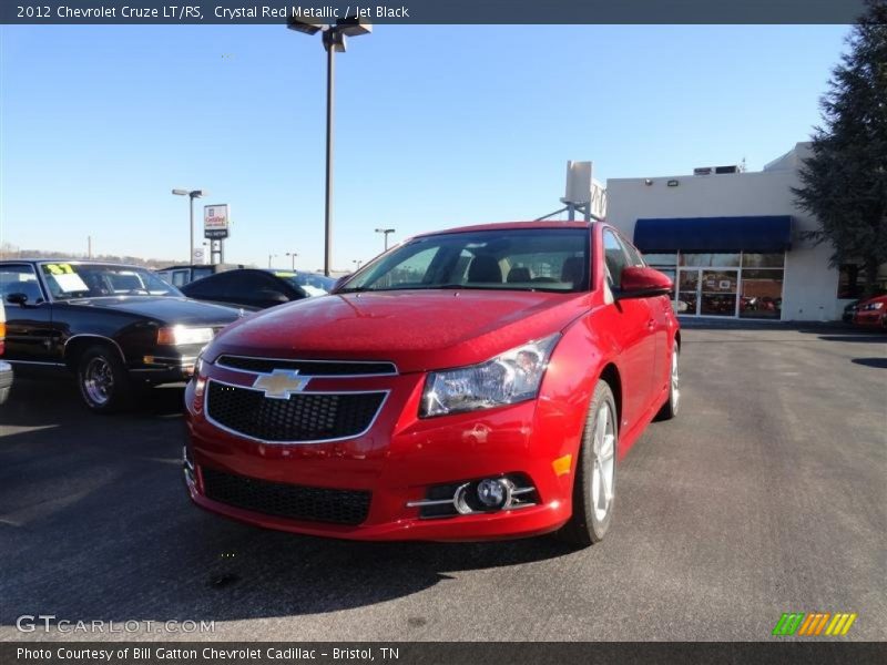 Crystal Red Metallic / Jet Black 2012 Chevrolet Cruze LT/RS