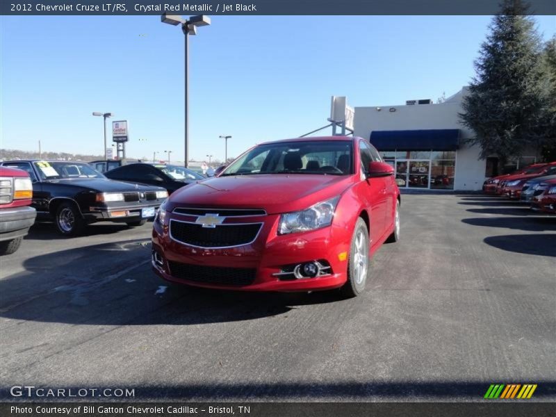 Crystal Red Metallic / Jet Black 2012 Chevrolet Cruze LT/RS