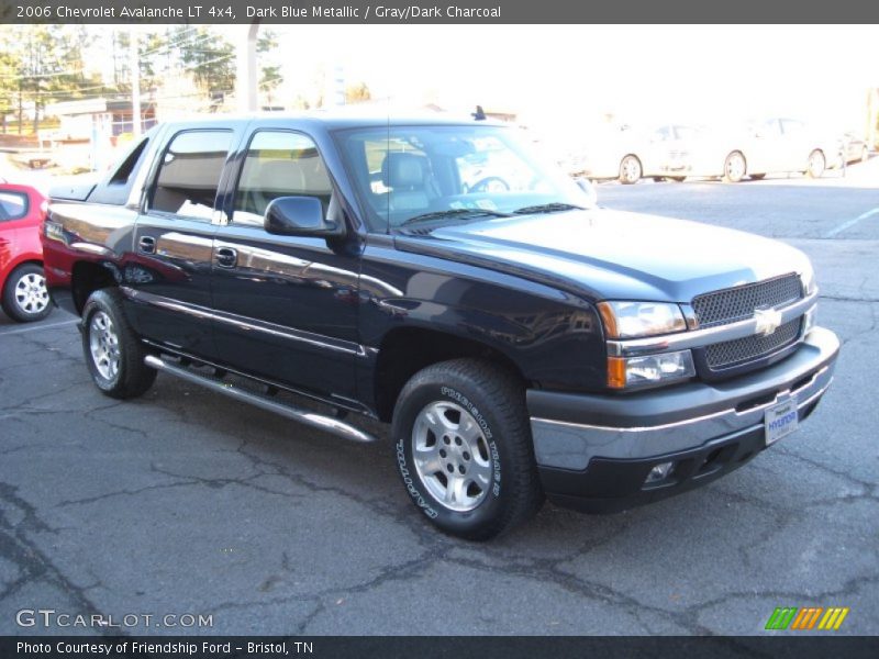 Dark Blue Metallic / Gray/Dark Charcoal 2006 Chevrolet Avalanche LT 4x4
