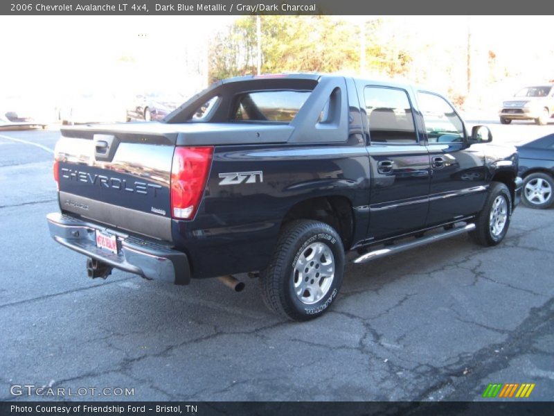 Dark Blue Metallic / Gray/Dark Charcoal 2006 Chevrolet Avalanche LT 4x4