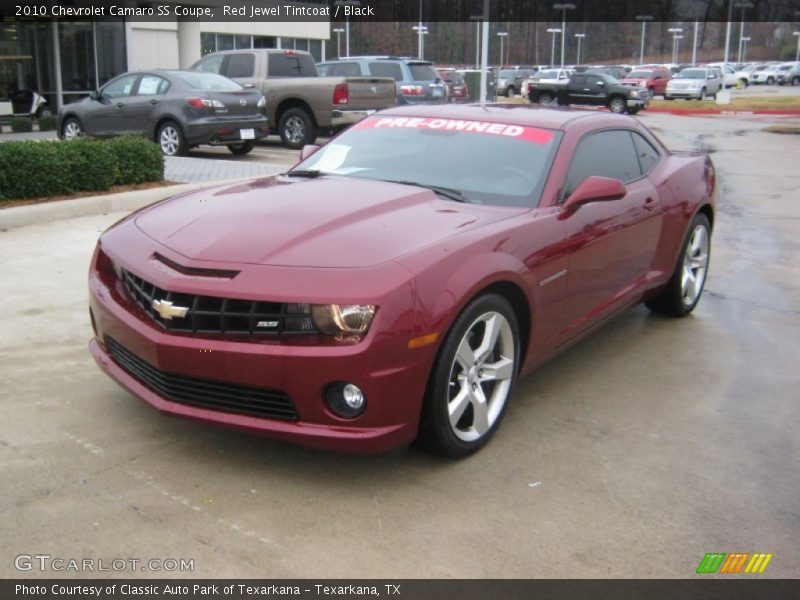 Red Jewel Tintcoat / Black 2010 Chevrolet Camaro SS Coupe