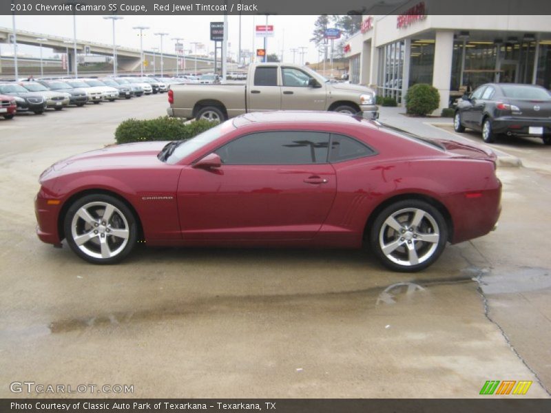 Red Jewel Tintcoat / Black 2010 Chevrolet Camaro SS Coupe