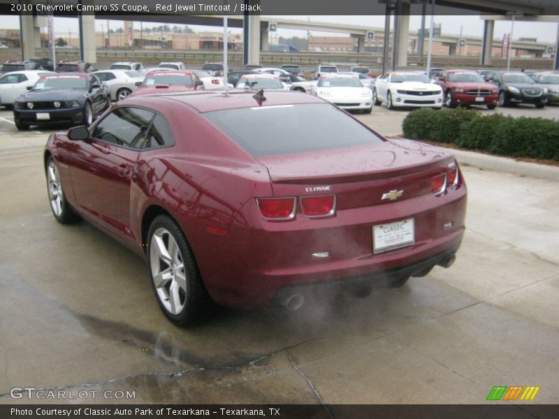 Red Jewel Tintcoat / Black 2010 Chevrolet Camaro SS Coupe