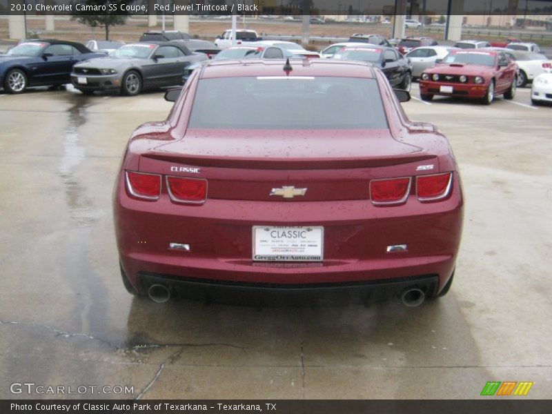 Red Jewel Tintcoat / Black 2010 Chevrolet Camaro SS Coupe
