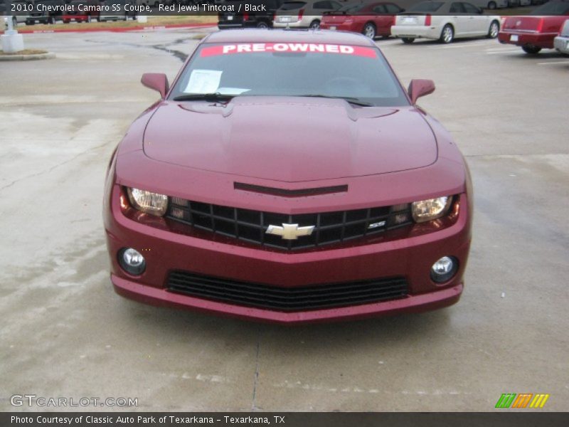 Red Jewel Tintcoat / Black 2010 Chevrolet Camaro SS Coupe
