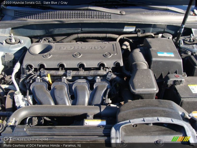  2010 Sonata GLS Engine - 2.4 Liter DOHC 16-Valve CVVT 4 Cylinder