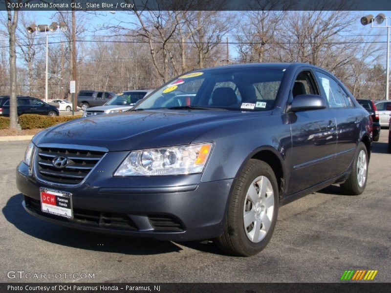 Slate Blue / Gray 2010 Hyundai Sonata GLS