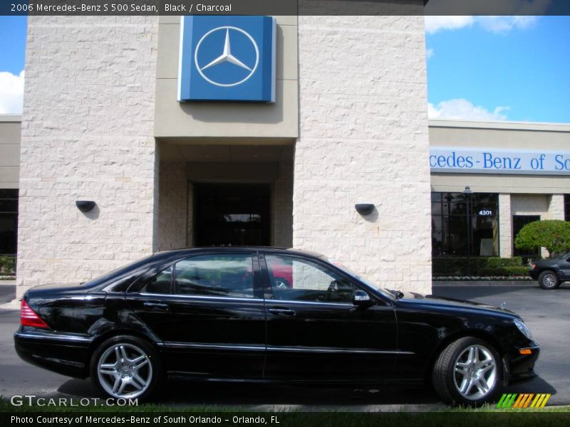 Black / Charcoal 2006 Mercedes-Benz S 500 Sedan