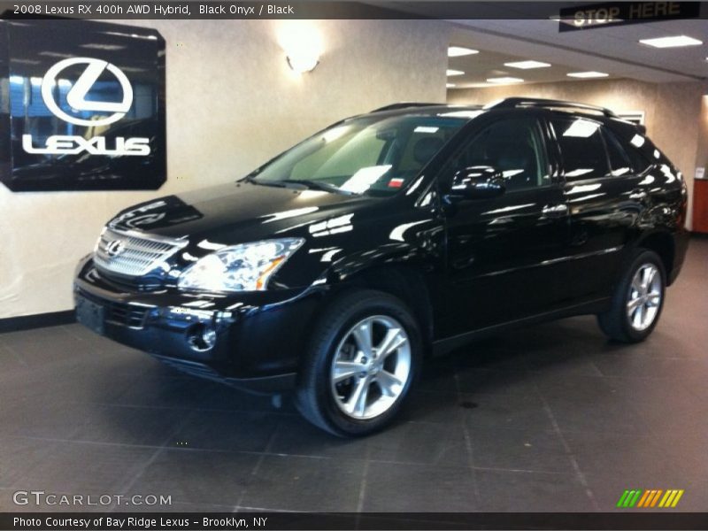 Black Onyx / Black 2008 Lexus RX 400h AWD Hybrid