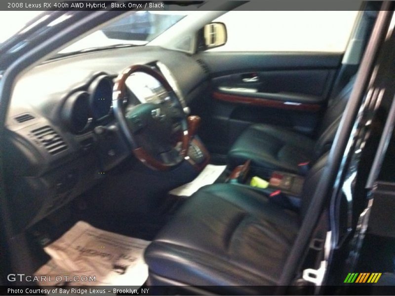 Black Onyx / Black 2008 Lexus RX 400h AWD Hybrid