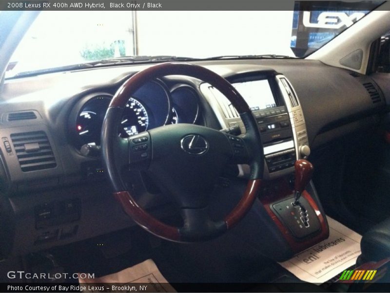Black Onyx / Black 2008 Lexus RX 400h AWD Hybrid