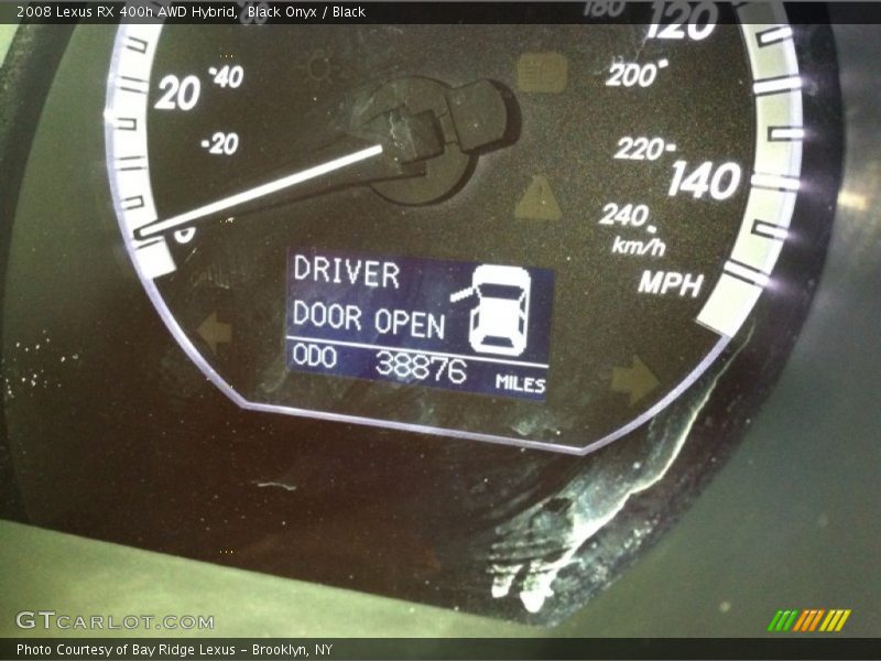 Black Onyx / Black 2008 Lexus RX 400h AWD Hybrid