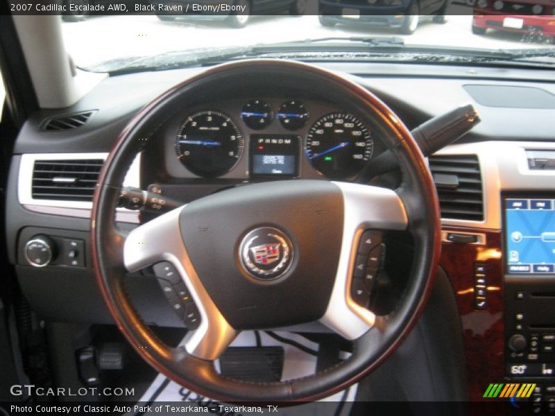 Black Raven / Ebony/Ebony 2007 Cadillac Escalade AWD