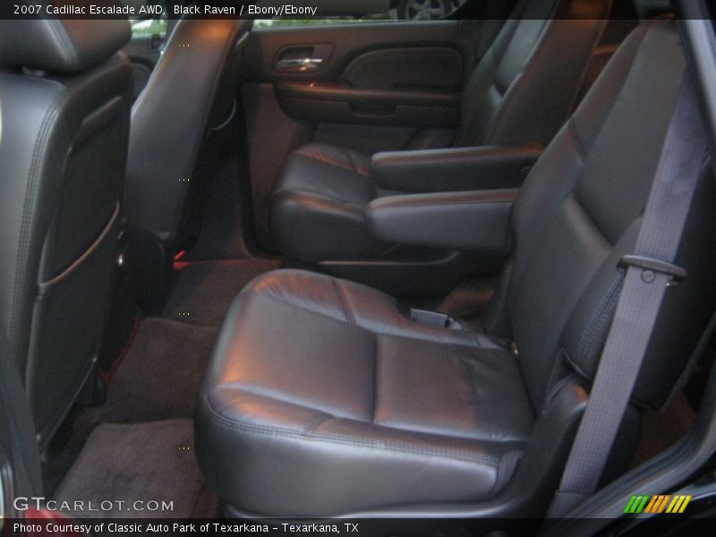 Black Raven / Ebony/Ebony 2007 Cadillac Escalade AWD