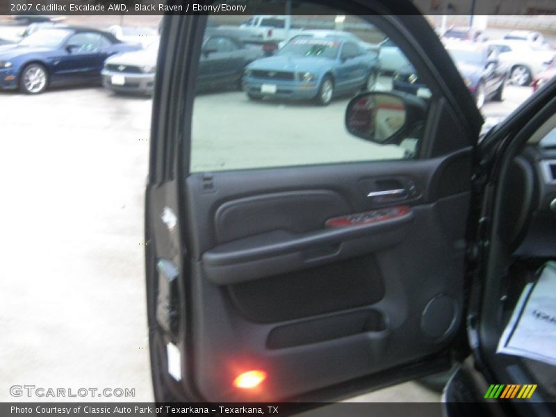 Black Raven / Ebony/Ebony 2007 Cadillac Escalade AWD