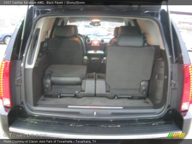 Black Raven / Ebony/Ebony 2007 Cadillac Escalade AWD