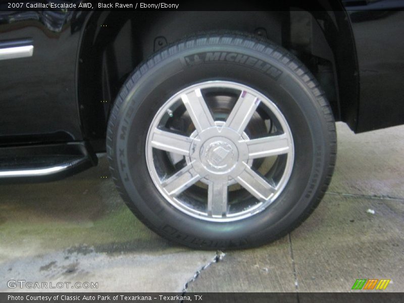Black Raven / Ebony/Ebony 2007 Cadillac Escalade AWD