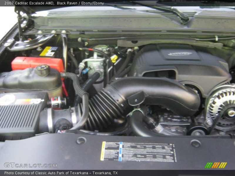 Black Raven / Ebony/Ebony 2007 Cadillac Escalade AWD