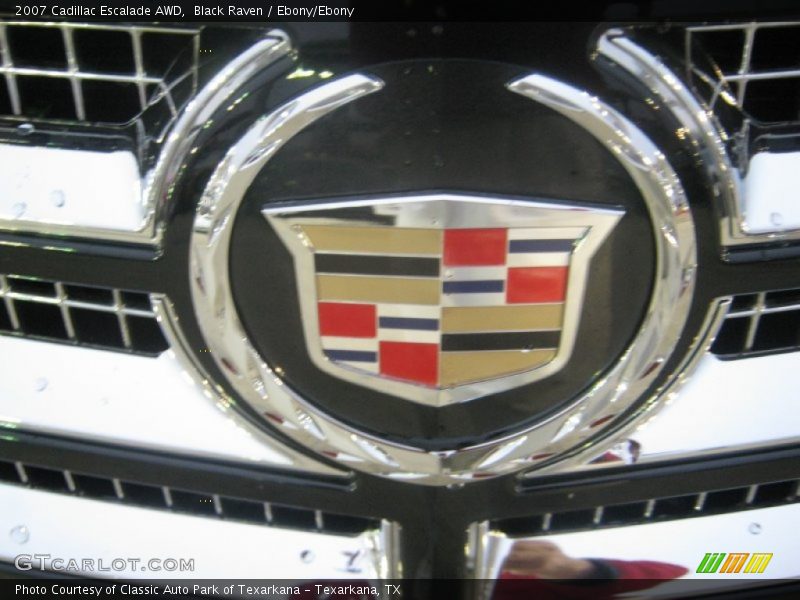 Black Raven / Ebony/Ebony 2007 Cadillac Escalade AWD