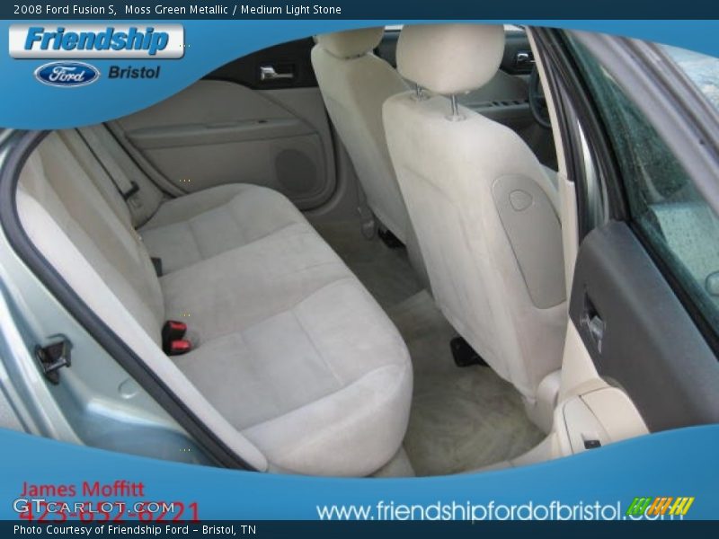 Moss Green Metallic / Medium Light Stone 2008 Ford Fusion S