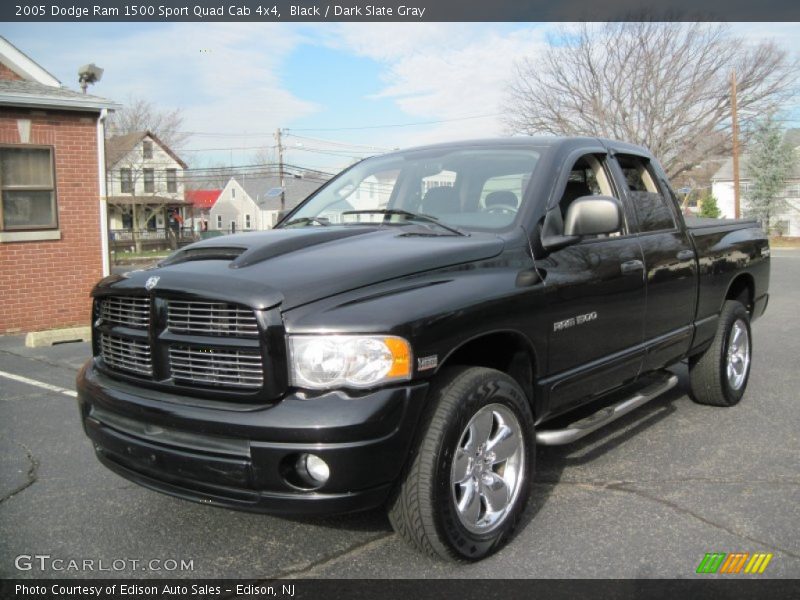 Black / Dark Slate Gray 2005 Dodge Ram 1500 Sport Quad Cab 4x4