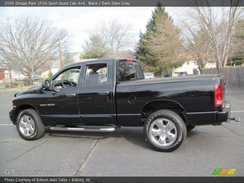 Black / Dark Slate Gray 2005 Dodge Ram 1500 Sport Quad Cab 4x4