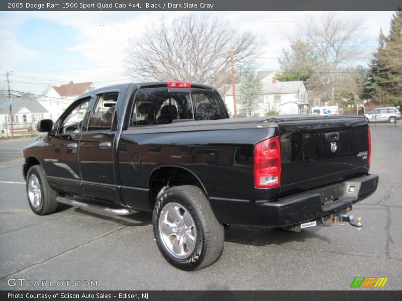 Black / Dark Slate Gray 2005 Dodge Ram 1500 Sport Quad Cab 4x4