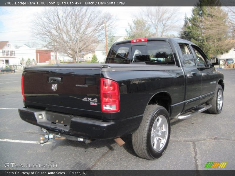 Black / Dark Slate Gray 2005 Dodge Ram 1500 Sport Quad Cab 4x4