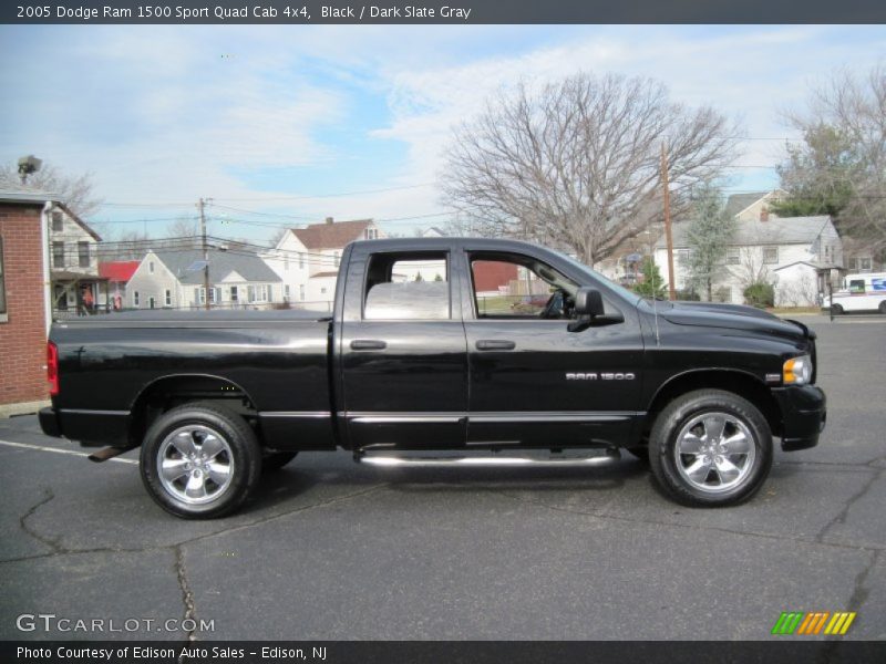 Black / Dark Slate Gray 2005 Dodge Ram 1500 Sport Quad Cab 4x4