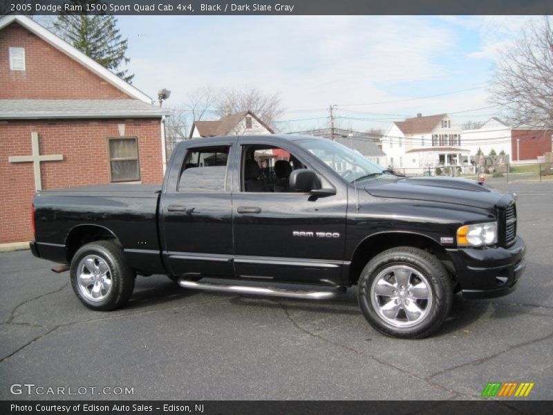 Black / Dark Slate Gray 2005 Dodge Ram 1500 Sport Quad Cab 4x4