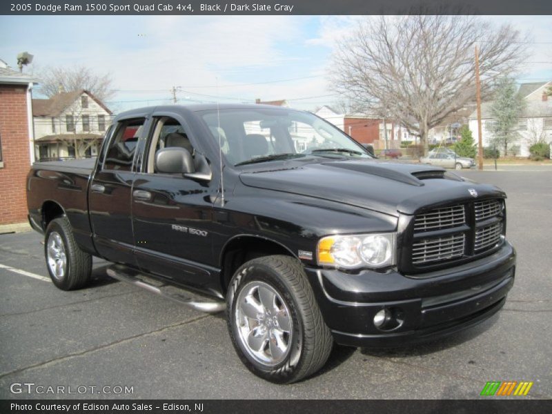 Black / Dark Slate Gray 2005 Dodge Ram 1500 Sport Quad Cab 4x4