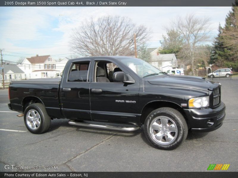 Black / Dark Slate Gray 2005 Dodge Ram 1500 Sport Quad Cab 4x4