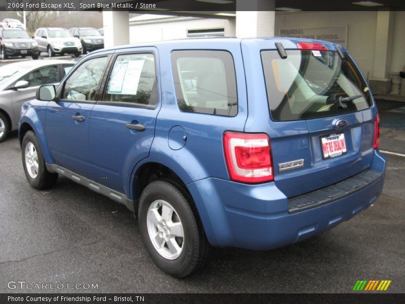 Sport Blue Metallic / Stone 2009 Ford Escape XLS