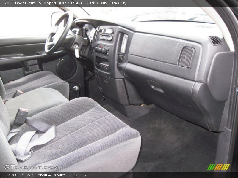 Black / Dark Slate Gray 2005 Dodge Ram 1500 Sport Quad Cab 4x4