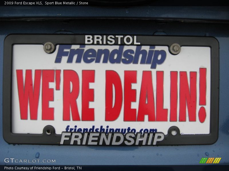 Sport Blue Metallic / Stone 2009 Ford Escape XLS