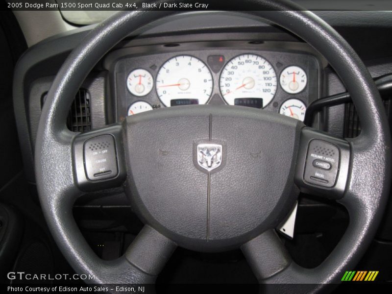 Black / Dark Slate Gray 2005 Dodge Ram 1500 Sport Quad Cab 4x4