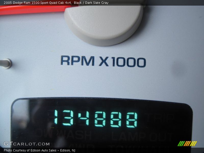 Black / Dark Slate Gray 2005 Dodge Ram 1500 Sport Quad Cab 4x4